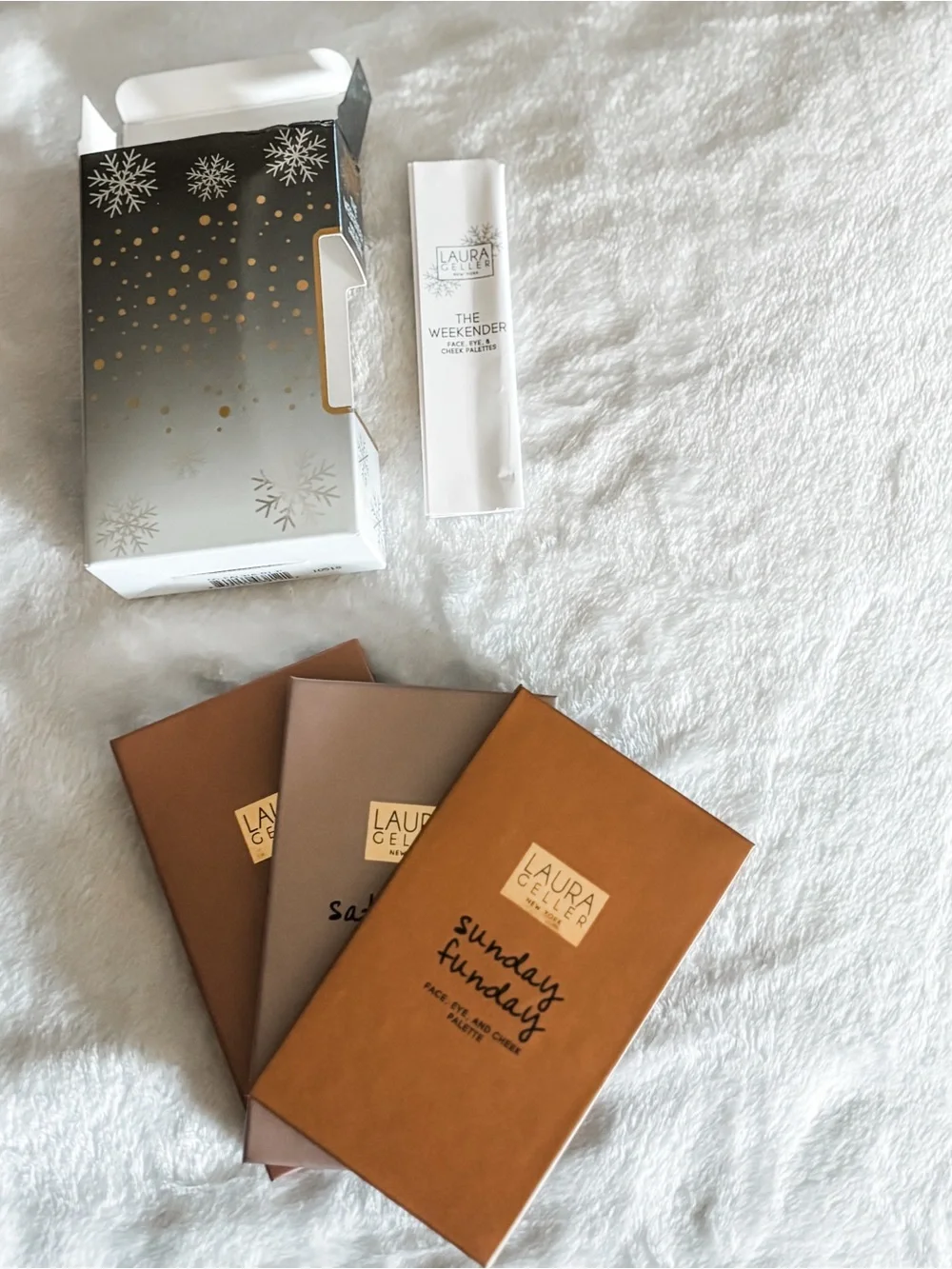 NIB! Laura Geller The Weekender Face, Eye & Cheek Palette